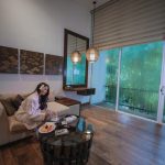 chambres avec jacuzzi et vue sur la forêt